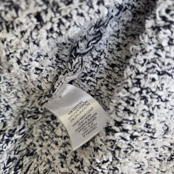 Loft Teddy Terrycloth Knit Cardigan Sweater Neutral Colors, Office wear, capsule - Picture 5 of 10